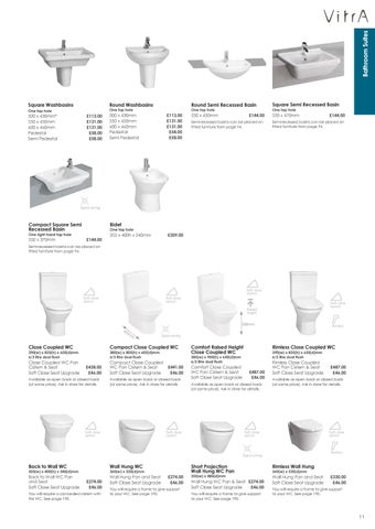 Rubberduck Bathrooms Ltd 家具目录 · Barwicks: The Gallery 2020 第 11 页