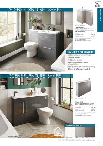 Rubberduck Bathrooms Ltd 家具目录 · Barwicks: The Gallery 2020 第 15 页