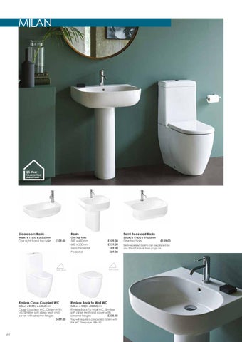 Rubberduck Bathrooms Ltd 家具目录 · Barwicks: The Gallery 2020 第 22 页