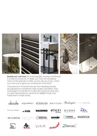 Rubberduck Bathrooms Ltd 家具目录 · Barwicks: The Gallery 2020 第 3 页