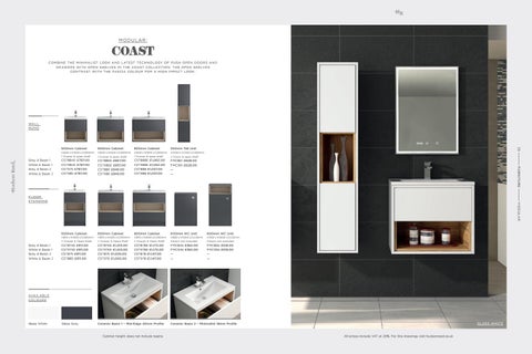 Rubberduck Bathrooms Ltd Hudson Reed 家具手册 Jan 2020 第 18 页