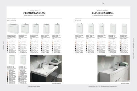Rubberduck Bathrooms Ltd Hudson Reed 家具手册 Jan 2020 第 24 页