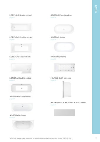 Rubberduck Bathrooms Ltd Mere Bathrooms 家具手册 2020 第 13 页