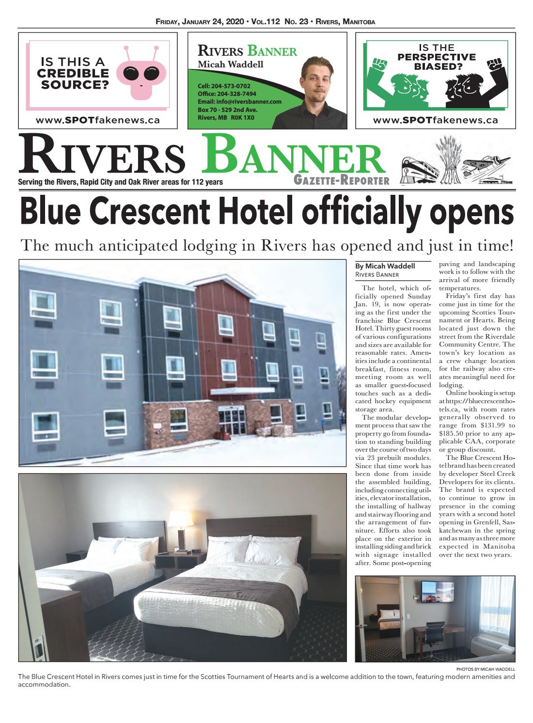 January 24 2020 By Rivers Banner Issuu