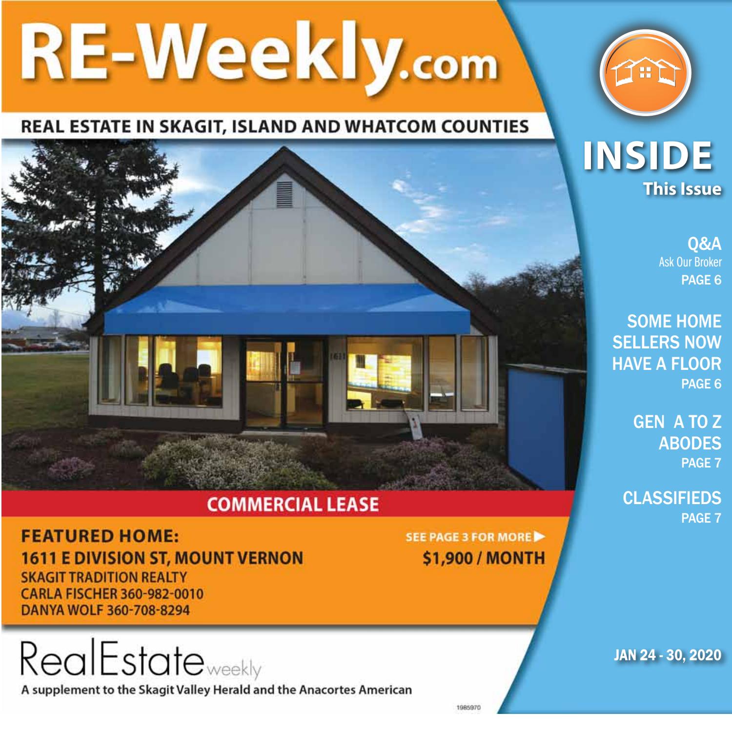 Real Estate Weekly January 24 2020 By Skagit Publishing Issuu