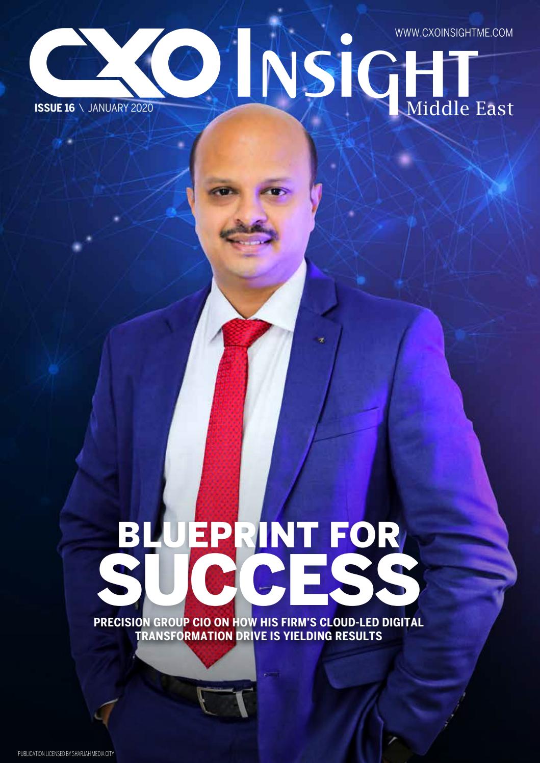 Cxo Insight Middle East Blueprint For Success January 2020 By