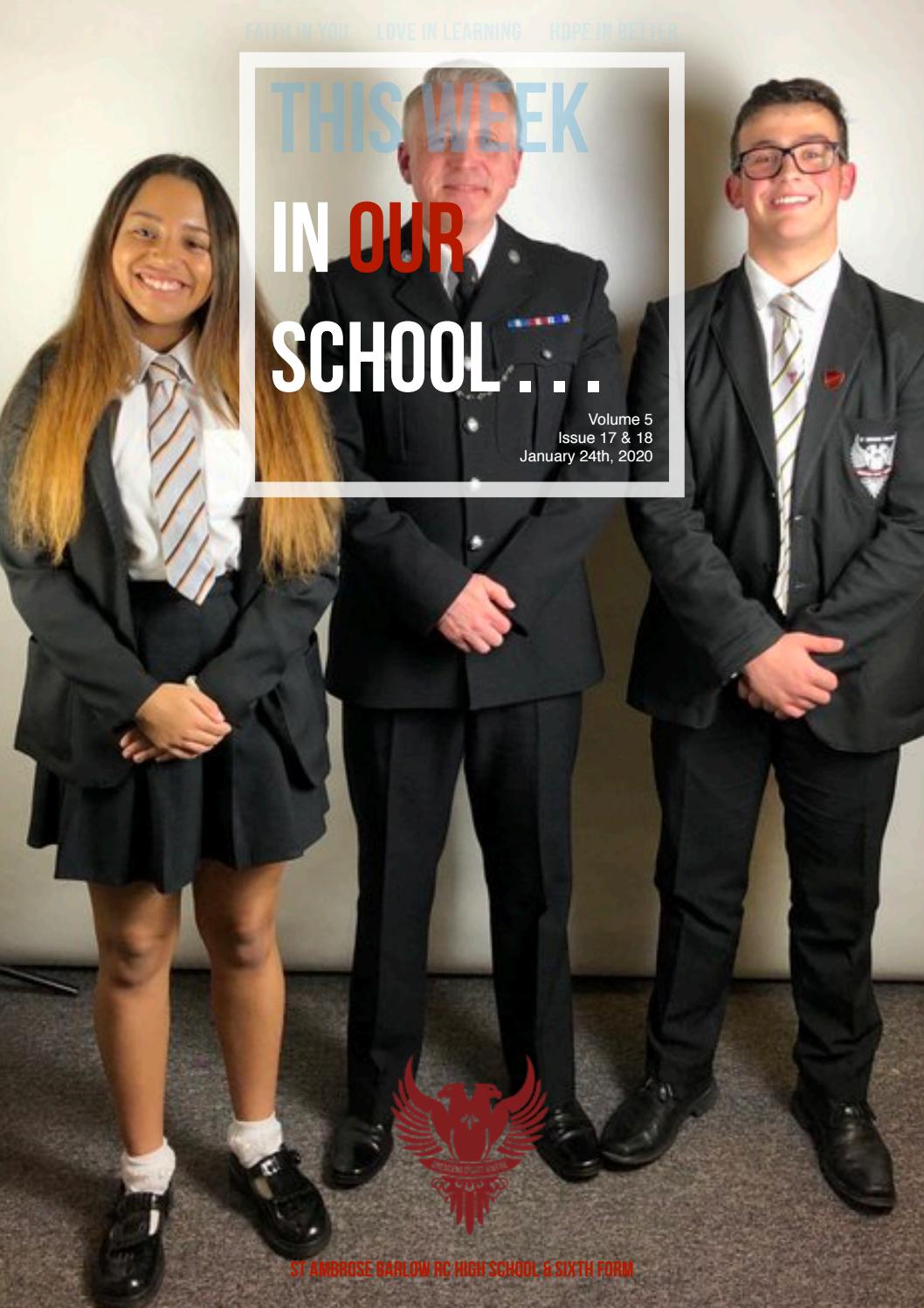 St. Ambrose Barlow Weekly Newsletter Vol.5 Issue 17 & 18 January 240th