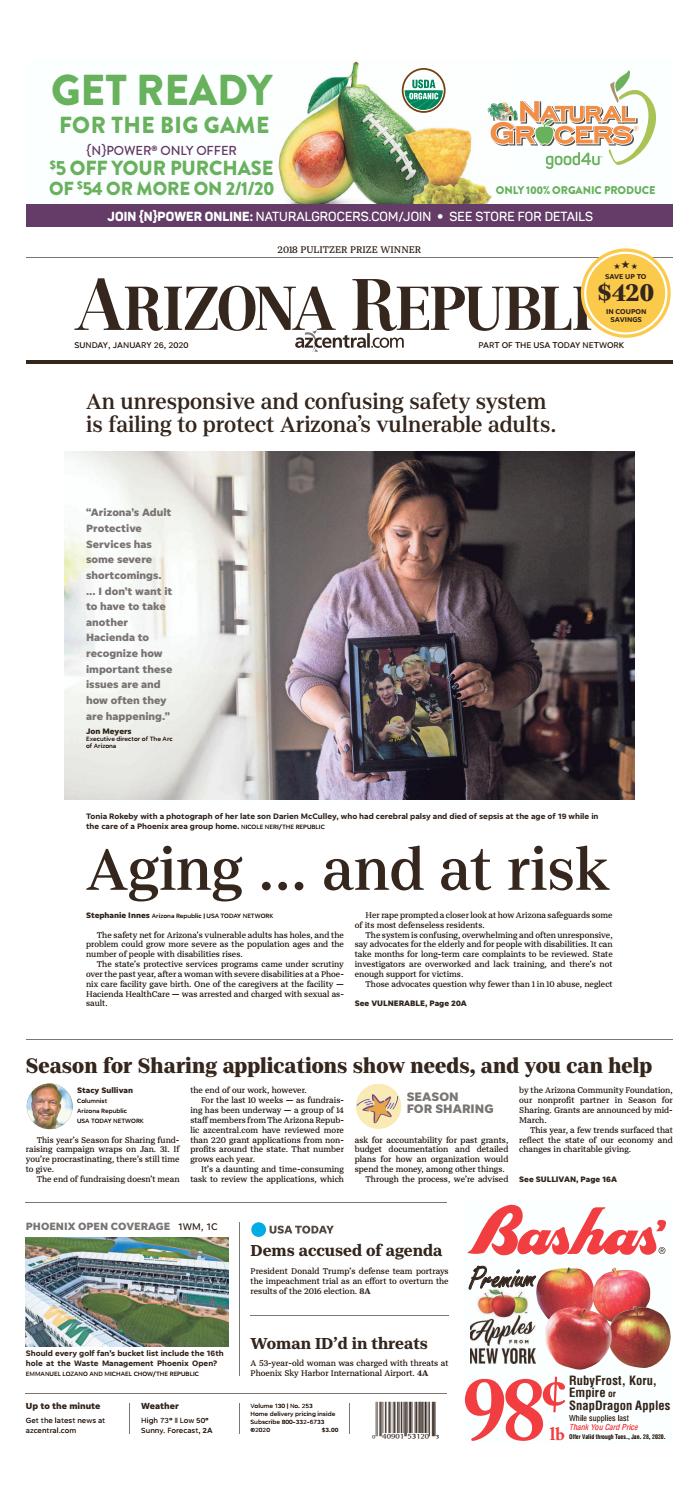 AZ Republic Main News Sunday 1 26 20 By LOCALiQ Issuu