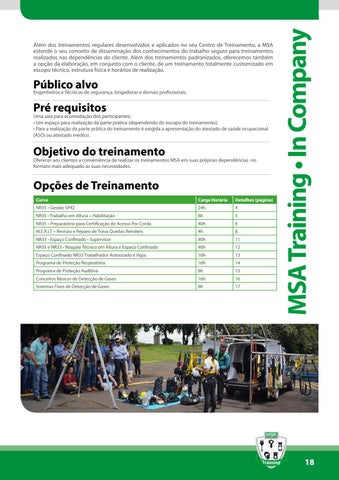 Catalogo | MSA Training 第 19 页