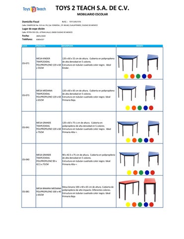 Mobiliario Escolar y Pizarrones 第 14 页