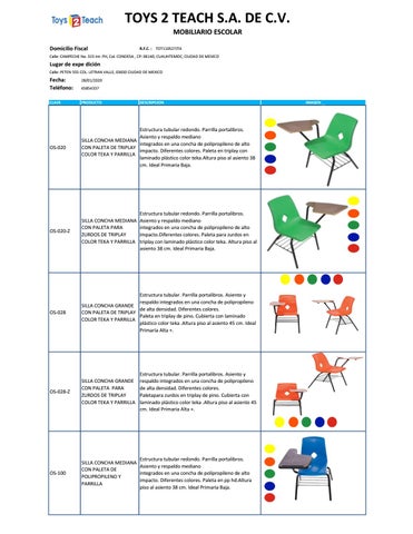 Mobiliario Escolar y Pizarrones 第 2 页