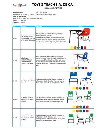 Mobiliario Escolar y Pizarrones 第 4 页