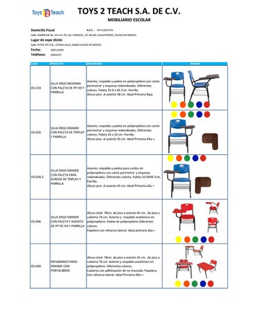 Mobiliario Escolar y Pizarrones 第 5 页