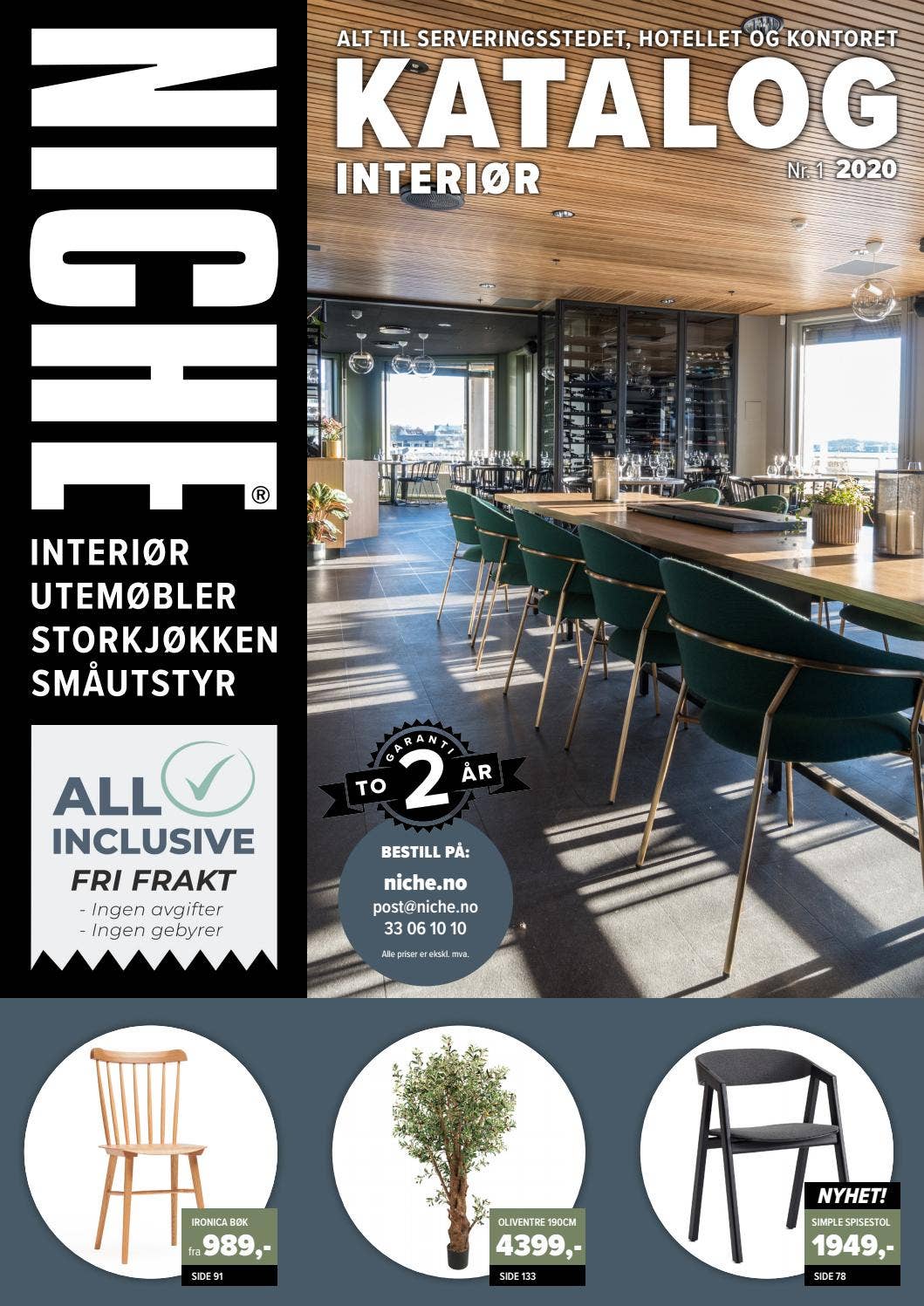 NICHE interiør katalog nr. 1 2020 by NICHE NORWAY AS Issuu