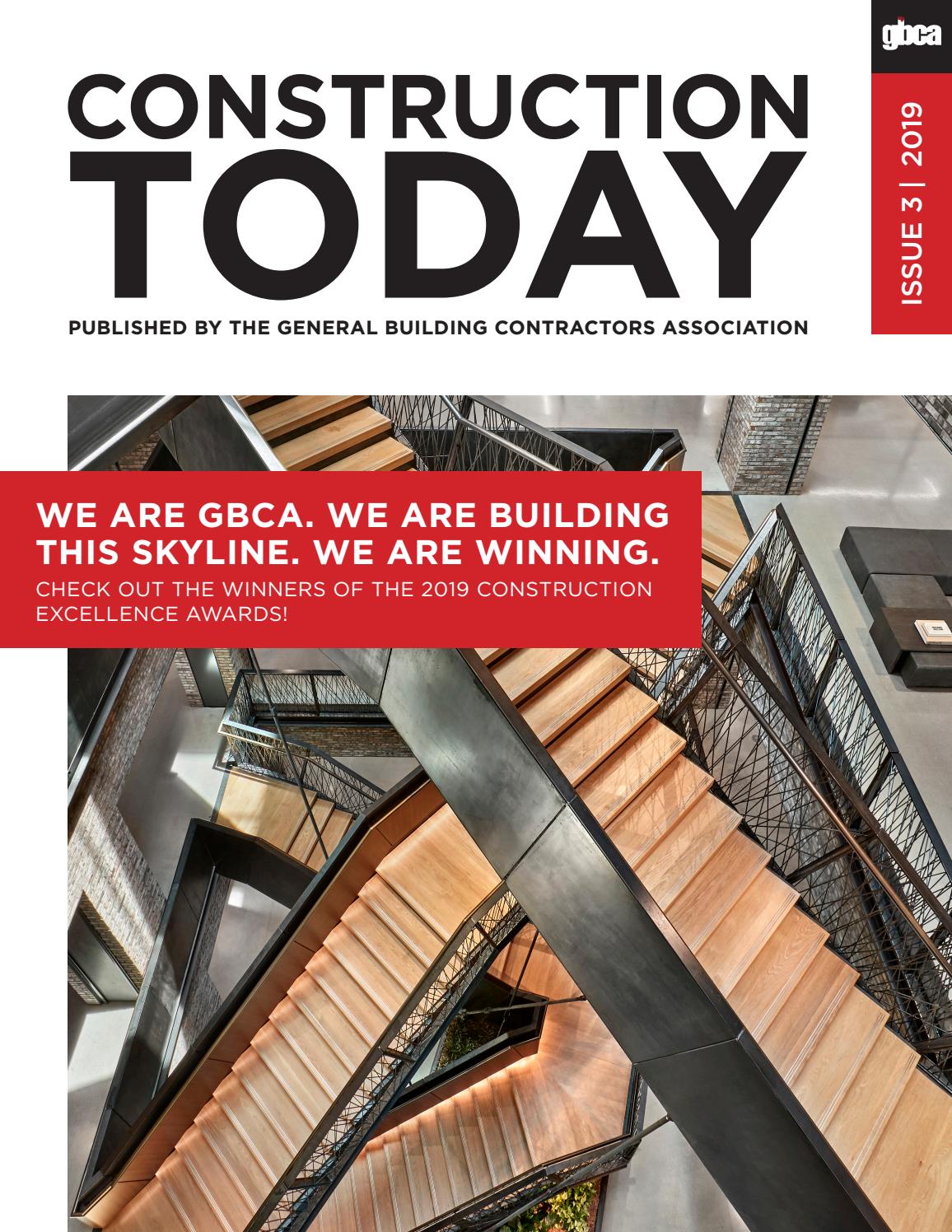 Construction Today Magazine, Issue 3, 2019 by General Building