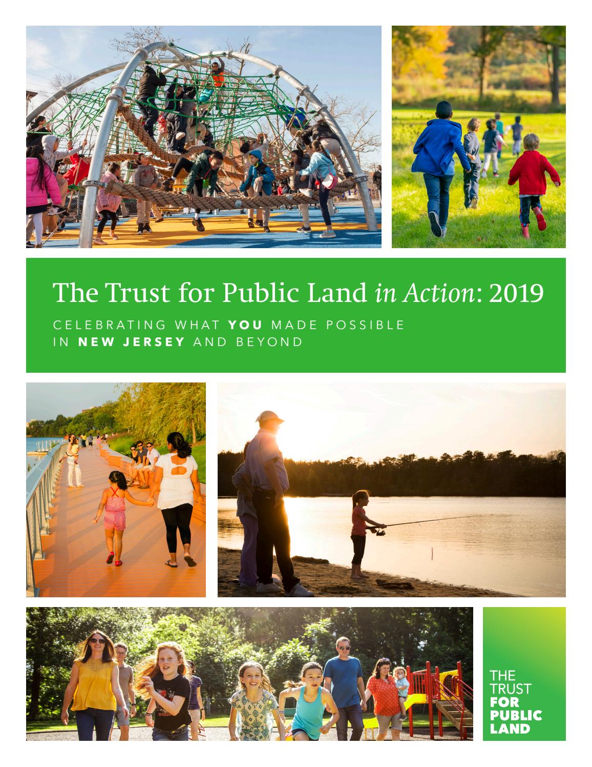 NEW JERSEY The Trust for Public Land in Action 2019 by Trust for