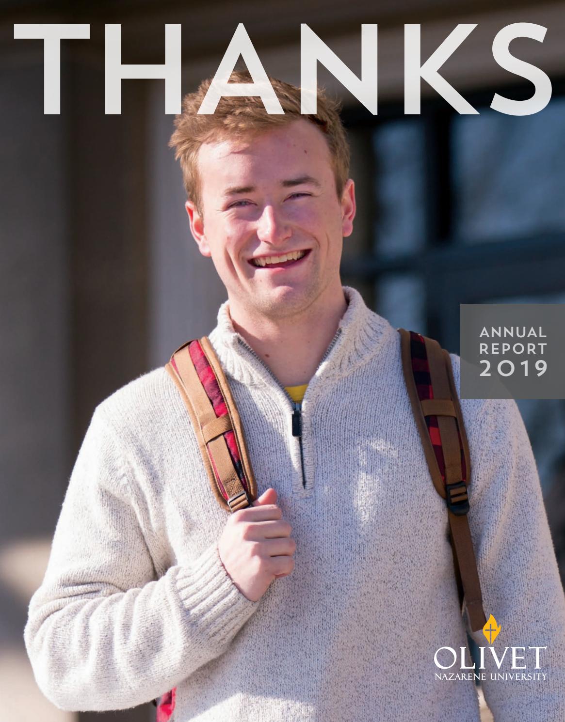 Annual Report 2019 by Olivet Nazarene University Issuu