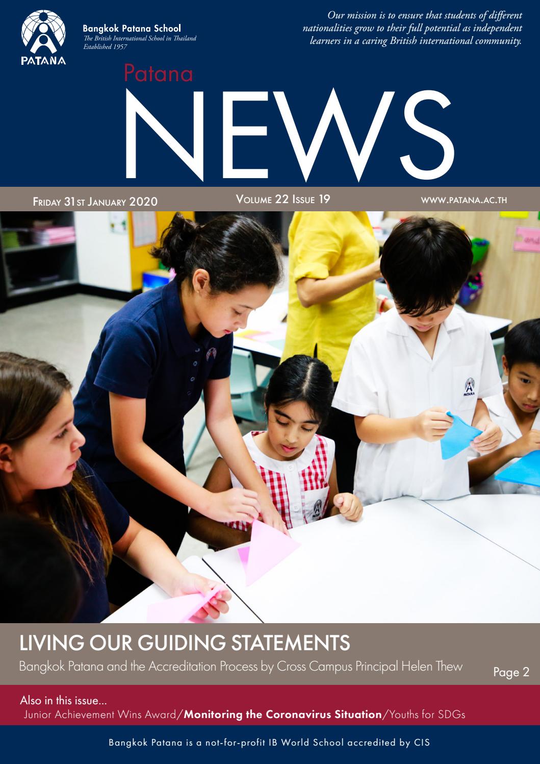 Patana News Volume 22 Issue 19 by Bangkok Patana School Issuu