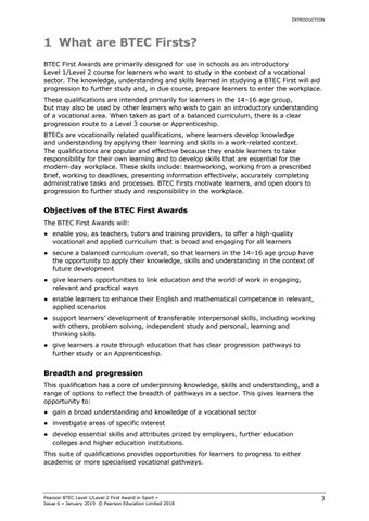 GCSE Sport Specification by Ullswater Community College - Issuu