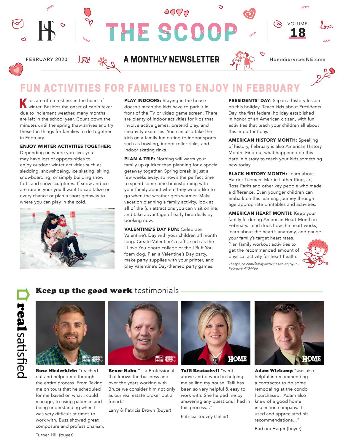The Scoop Newsletter Vol. 18 by HomeServices of Nebraska Issuu