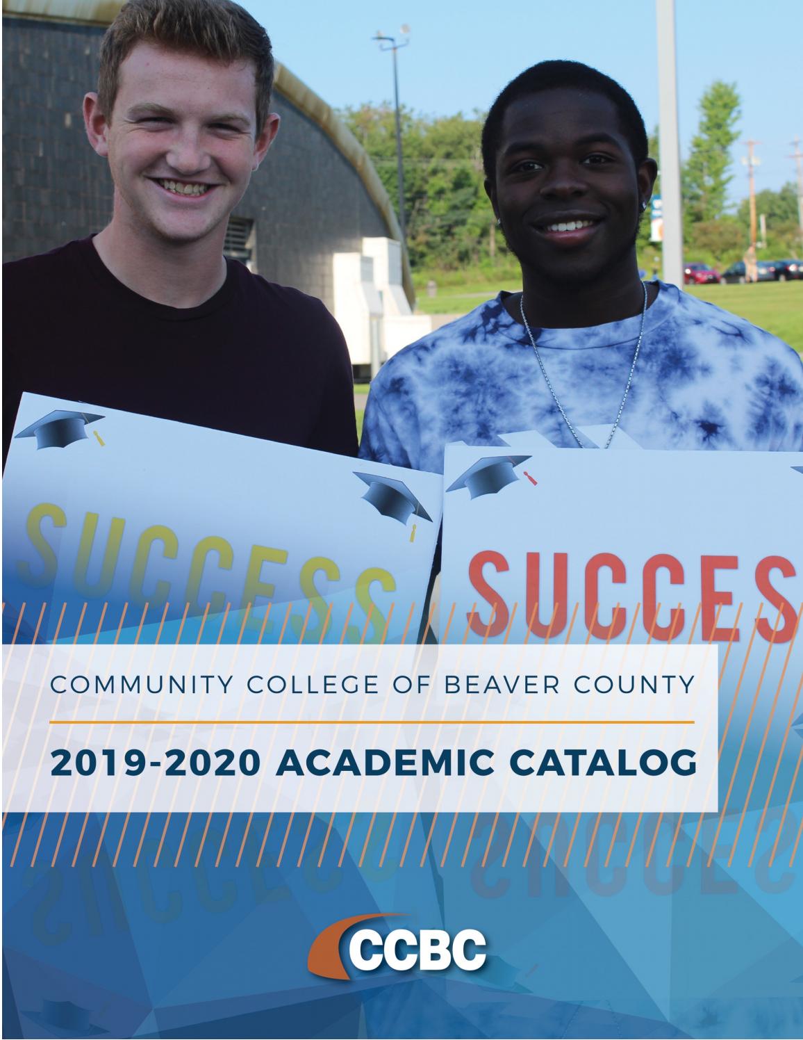 2019 2020 Academic Catalog By Community College Of Beaver County