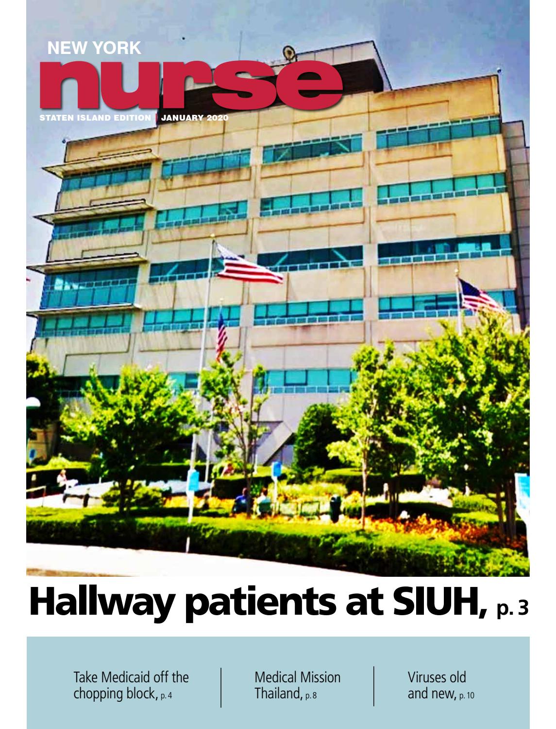 NY Nurse January [Staten Island] by New York State Nurses Association -  Issuu