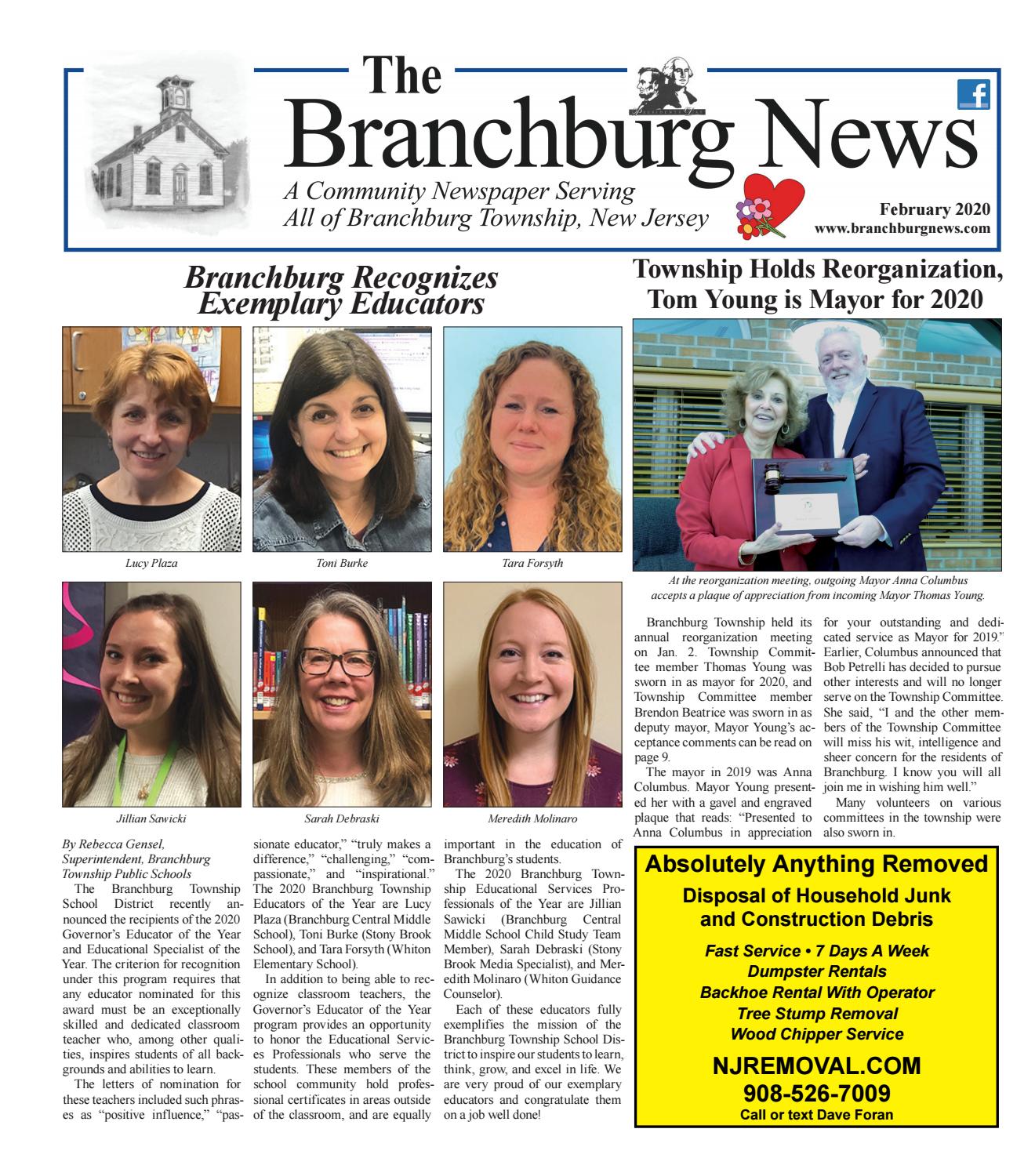 Branchburg News February 2020 Edition by Town Media Issuu