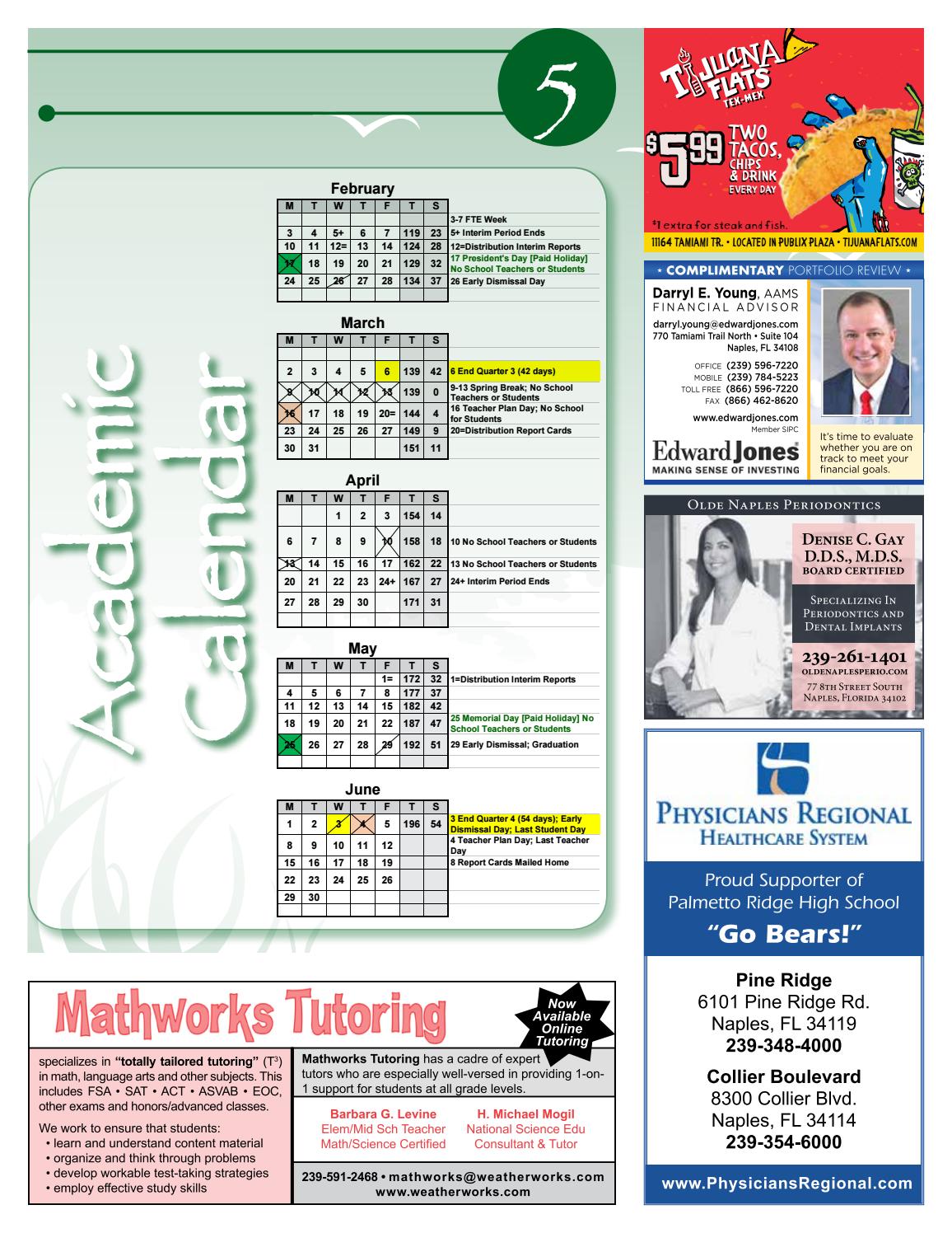 Palmetto Ridge High School Newsletter by Academy Publishing, Inc. Issuu