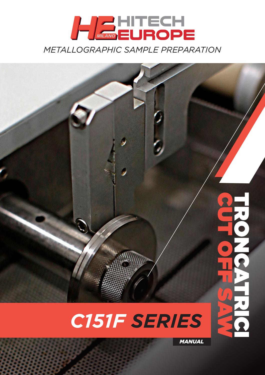 HITECH Cut Off Saw Catalog by Max Value Technology Issuu