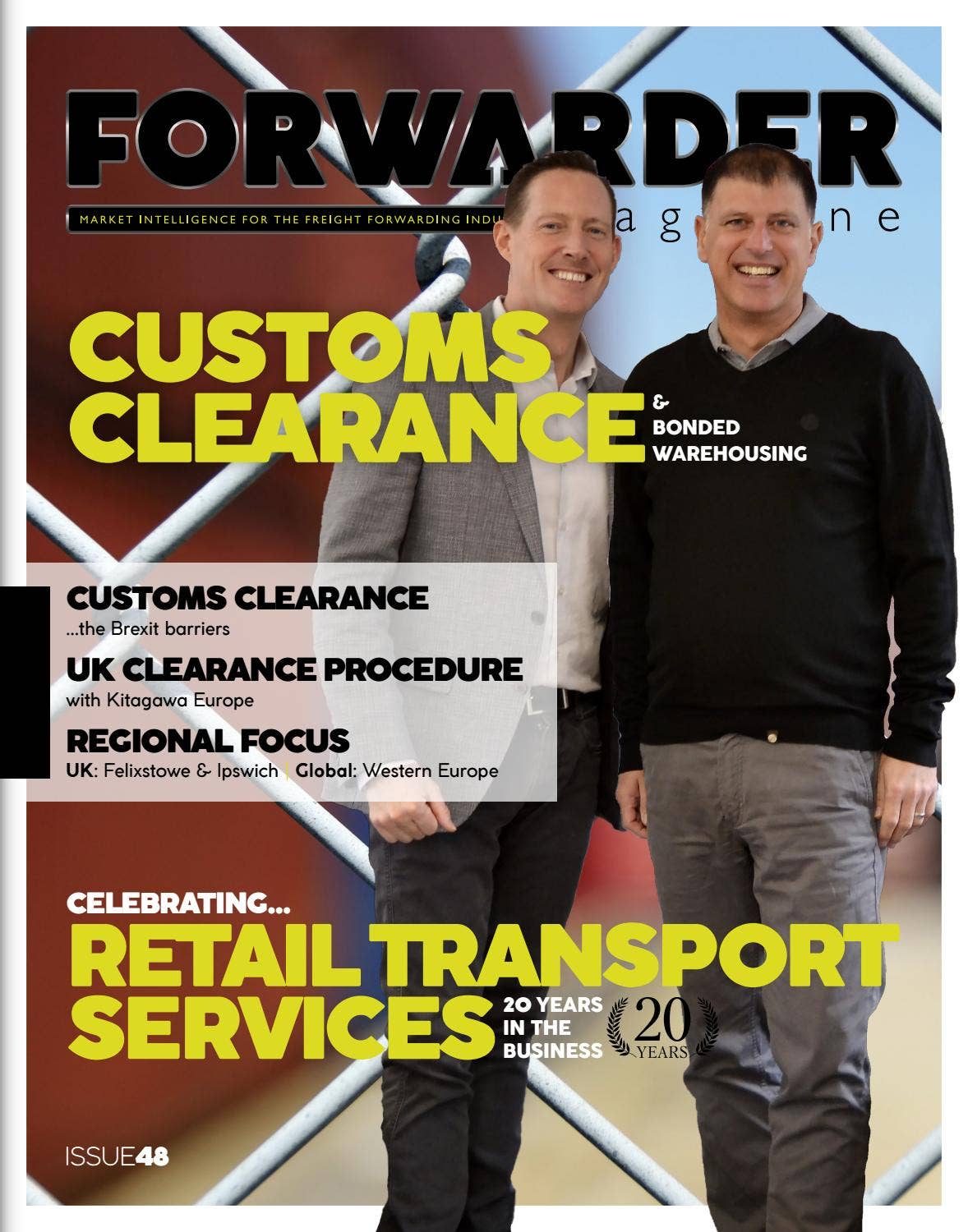 FORWARDER magazine issue 48, 'Customs clearance & bonded warehousing ...