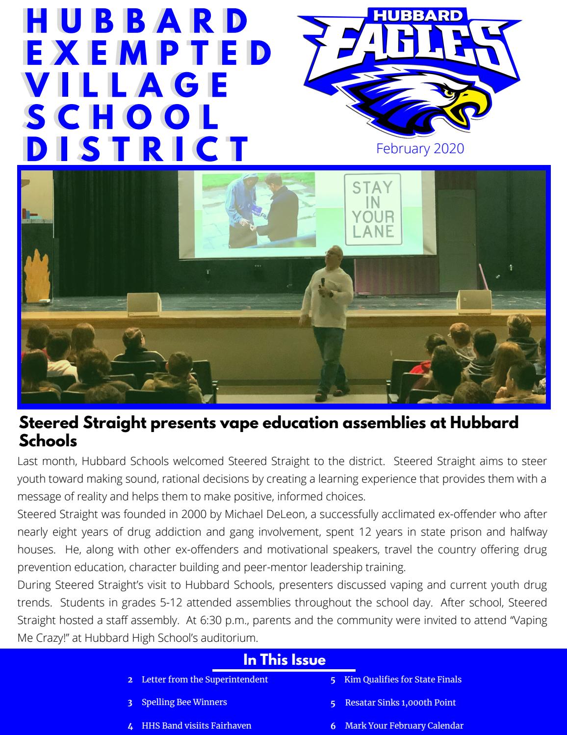 Hubbard Exempted Village School District February 2020 by TrumbullESC