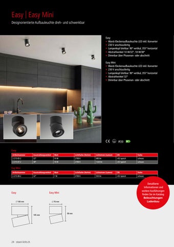 Störi Licht AG Highlight 灯饰目录 2020 第 24 页