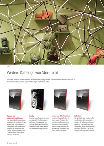 Störi Licht AG Highlight 灯饰目录 2020 第 4 页