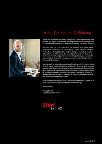 Störi Licht AG Highlight 灯饰目录 2020 第 5 页