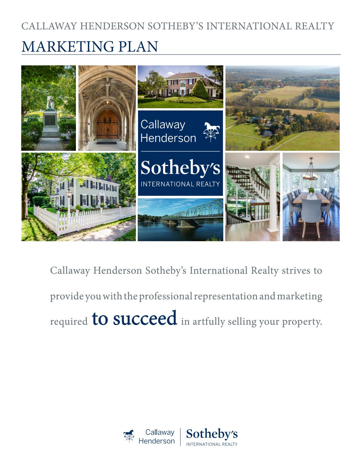 Listing Your Home with Callaway Henderson Sotheby's International Realty by Callaway Henderson