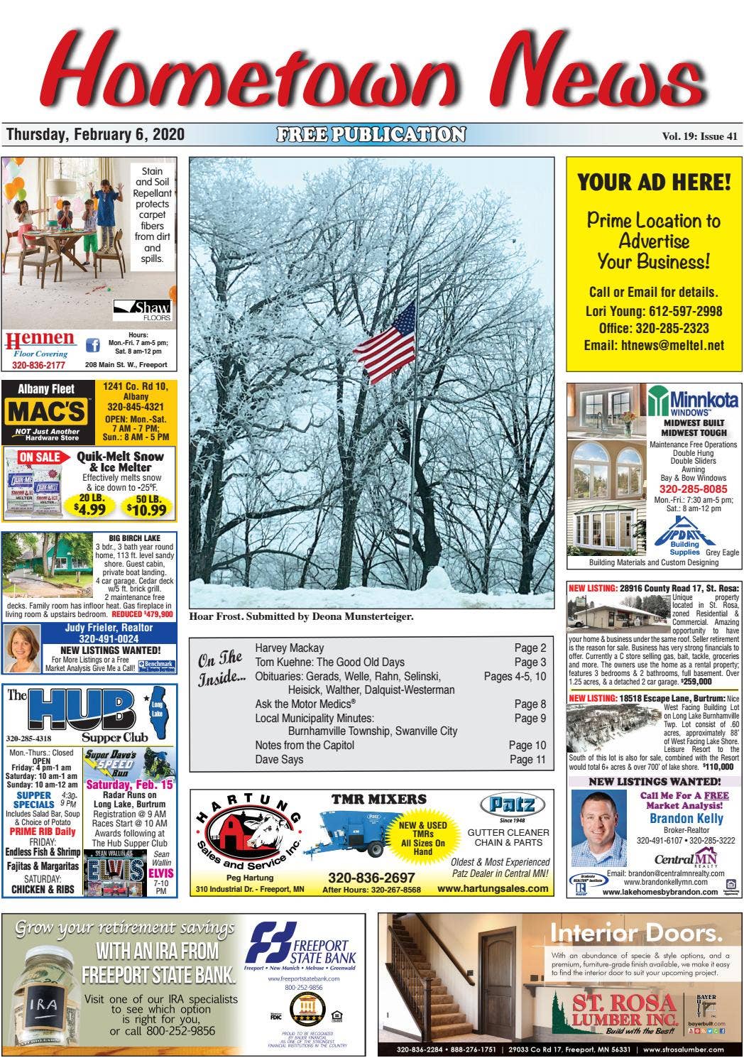 Hometown News February 6, 2020 by Hometown News - Issuu