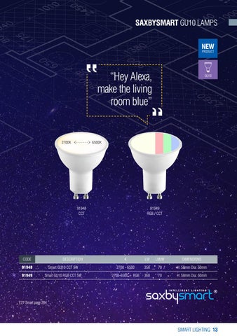 Lighting Edition 11 灯饰目录 · Saxby 第 14 页