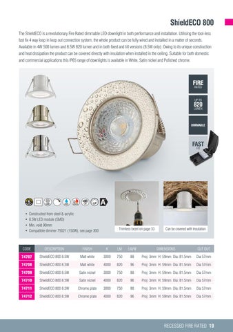 Lighting Edition 11 灯饰目录 · Saxby 第 20 页