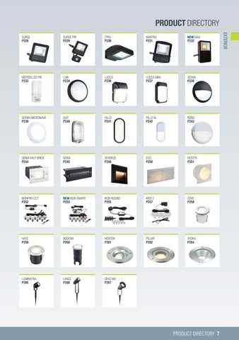 Lighting Edition 11 灯饰目录 · Saxby 第 8 页