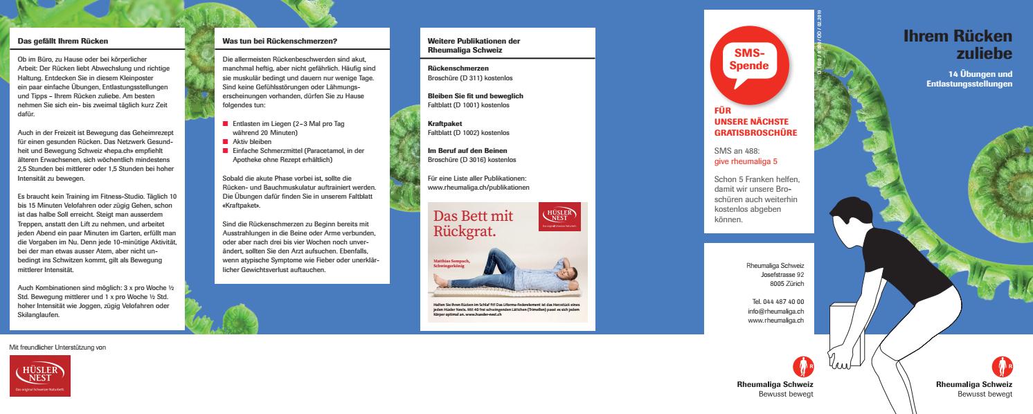 Gewichtsverlust Übungen aus dem Bett