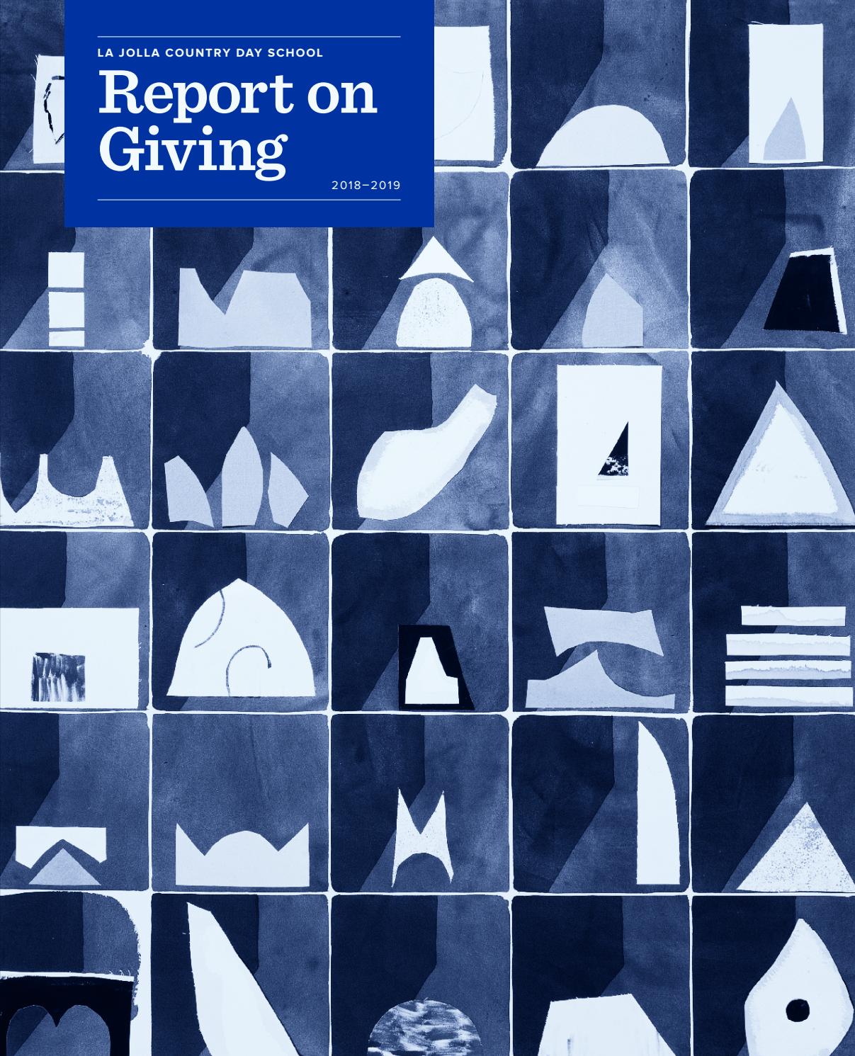 ljcds-annual-report-on-giving-2018-2019-by-la-jolla-country-day-school