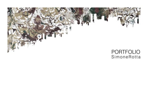 Simone Rotta Portfolio by Simone Rotta - Issuu