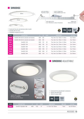 Lighting - Trade Essentials 1 灯饰目录 · Saxby 第 14 页