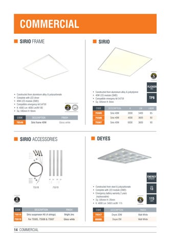 Lighting - Trade Essentials 1 灯饰目录 · Saxby 第 15 页