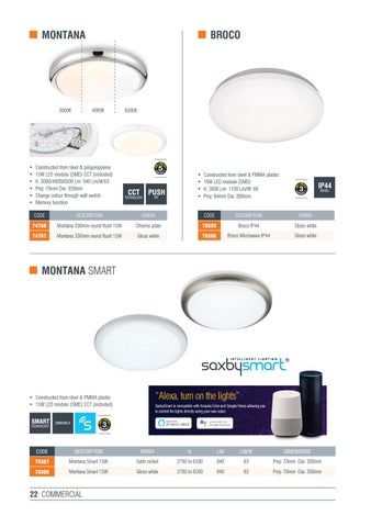 Lighting - Trade Essentials 1 灯饰目录 · Saxby 第 23 页