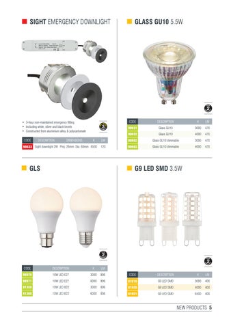 Lighting - Trade Essentials 1 灯饰目录 · Saxby 第 6 页