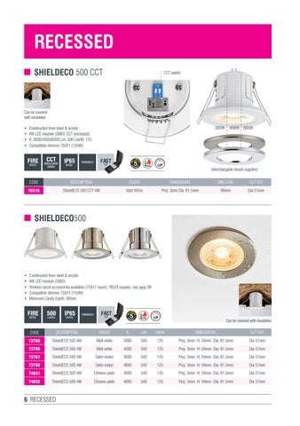 Lighting - Trade Essentials 1 灯饰目录 · Saxby 第 7 页