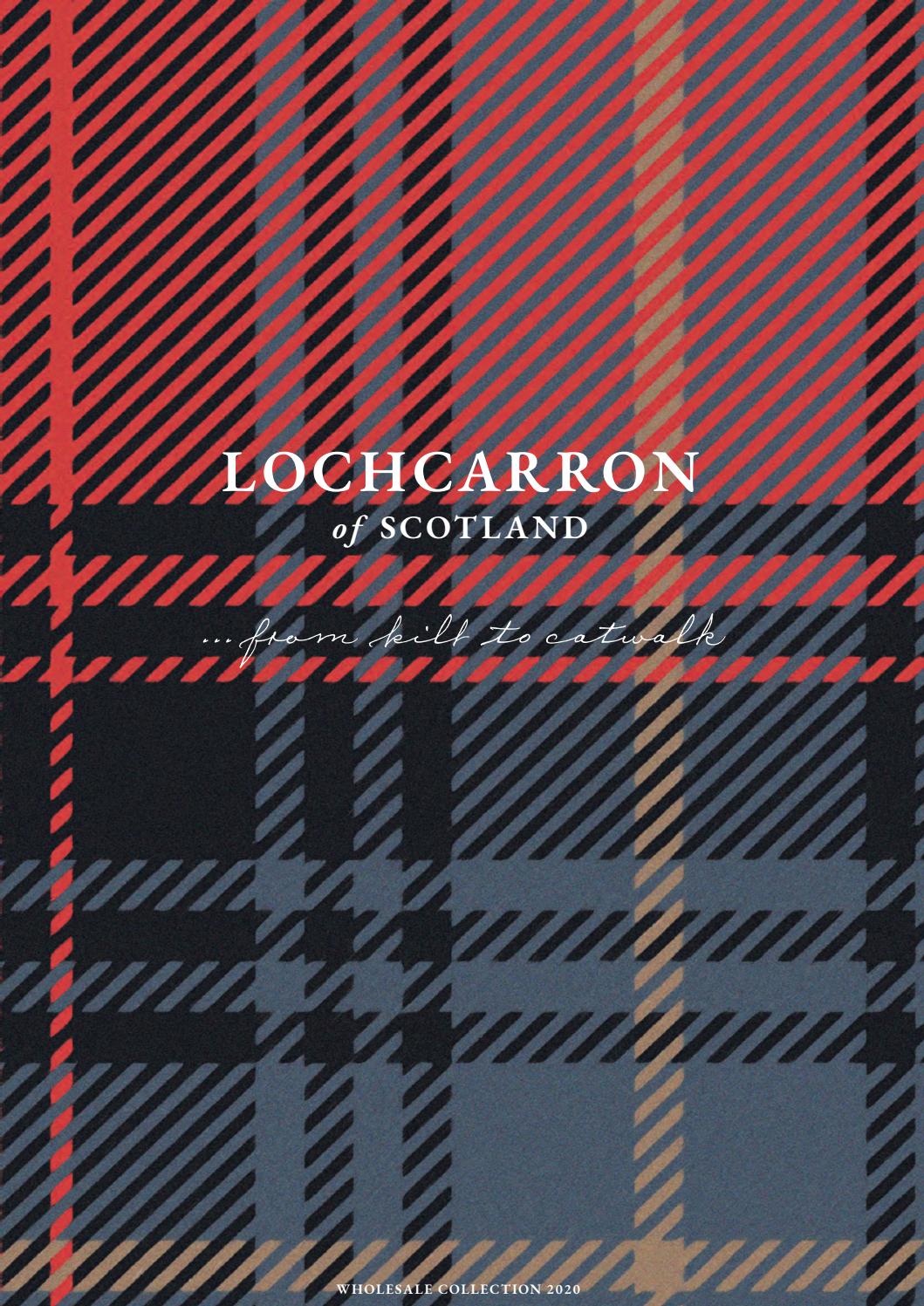 MACNEIL OF BARRA MODERN TARTAN SCARF 100/% LAMBSWOOL by LOCHCARRON