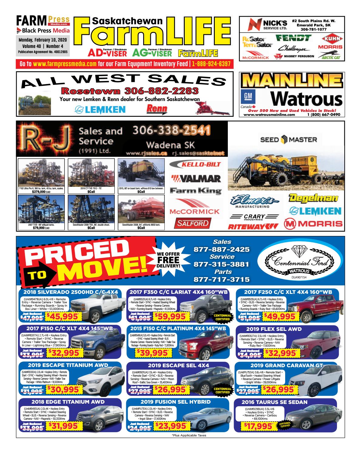 Saskatchewan Farm Life, February 10, 2020 by Black Press Media Group