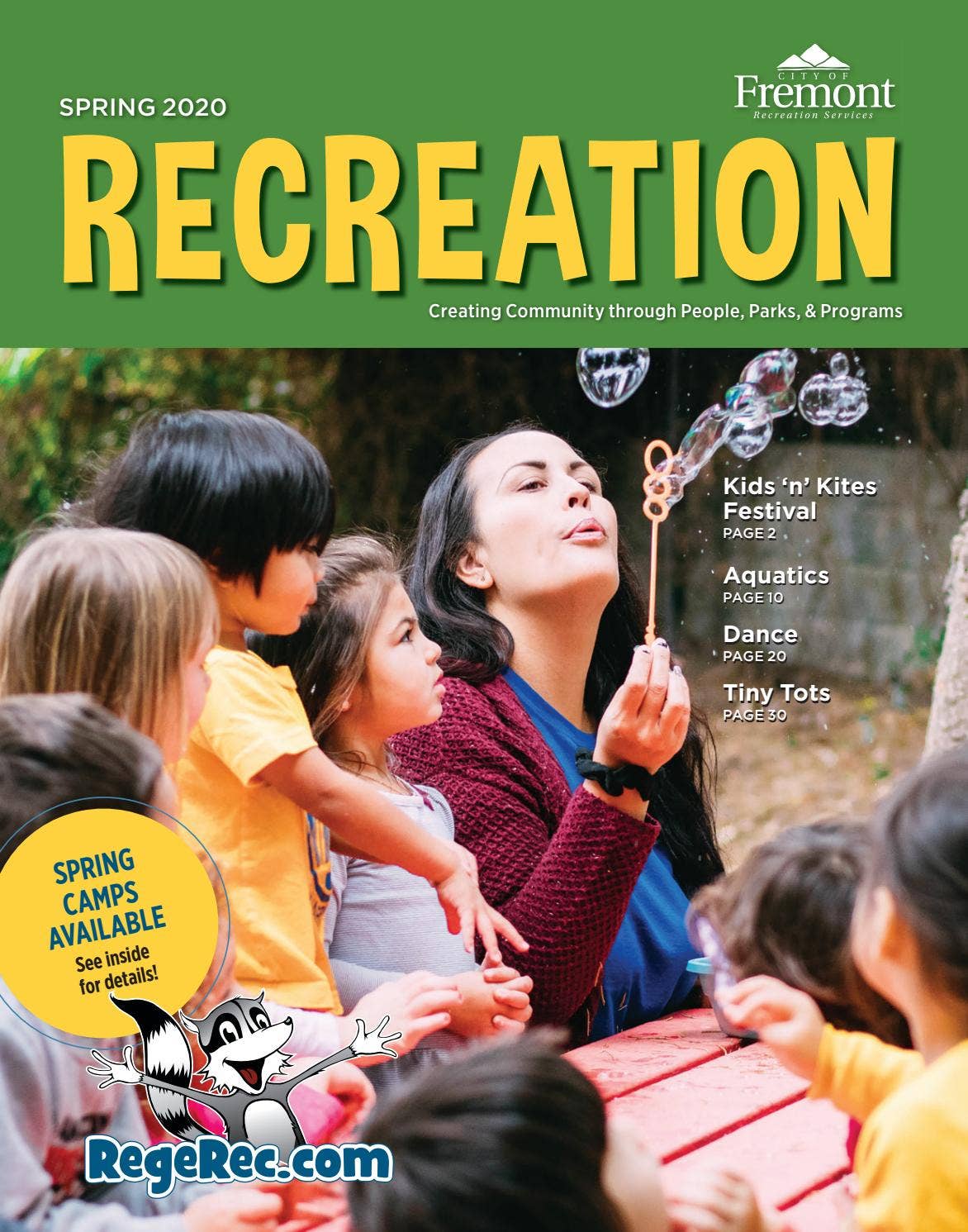 Recreation Guide: Spring 2020 by City of Fremont Parks & Recreation - Issuu